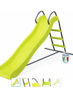 Scivolo per bambini da esterno giardino-185x96xh 105 cm